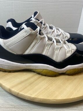 Nike air Jordan 11 retro low concord black white sneakers 528895-153 mens 11